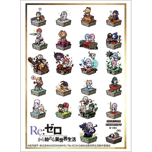 Image for Bushiroad Sleeve Collection HG Vol.1614: Re:ZERO - Dot Picture (60-Pack) - Card Sleeves