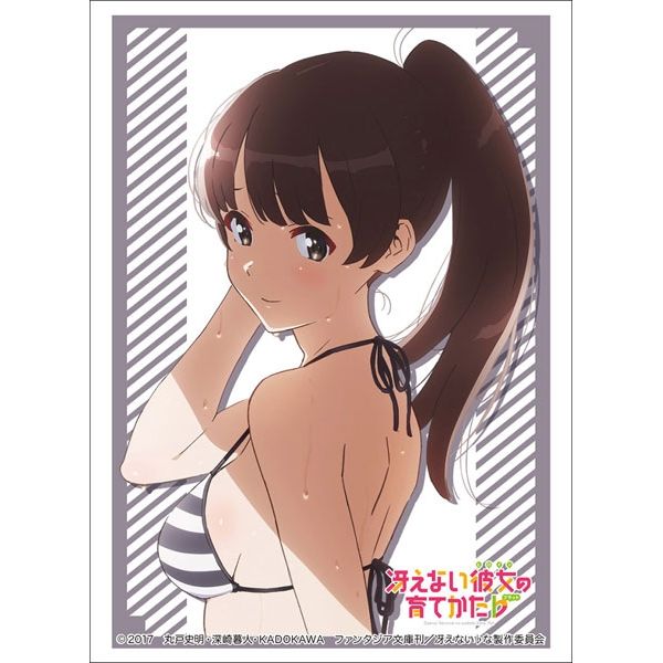 Image for Bushiroad Sleeve Collection HG Vol.1639: Saekano: How to Raise a Boring Girlfriend Flat - Megumi Kato Swimsuit Version (60-Pack) - Card Sleeves