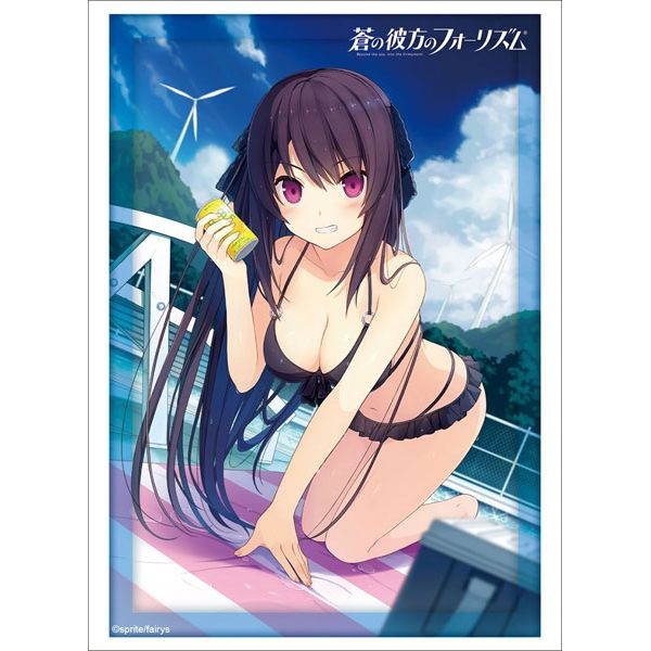 Image for Bushiroad Sleeve Collection HG Vol.1653: Ao no Kanata no Four Rhythm - Misaki Tobisawa (Swimsuit Ver.) (60-Pack) - Card Sleeves