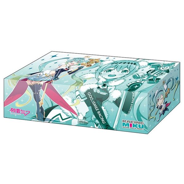Image for Bushiroad Storage Box Collection Vol.244: Hatsune Miku - Racing Miku 2018 Ver. - Deck Boxes