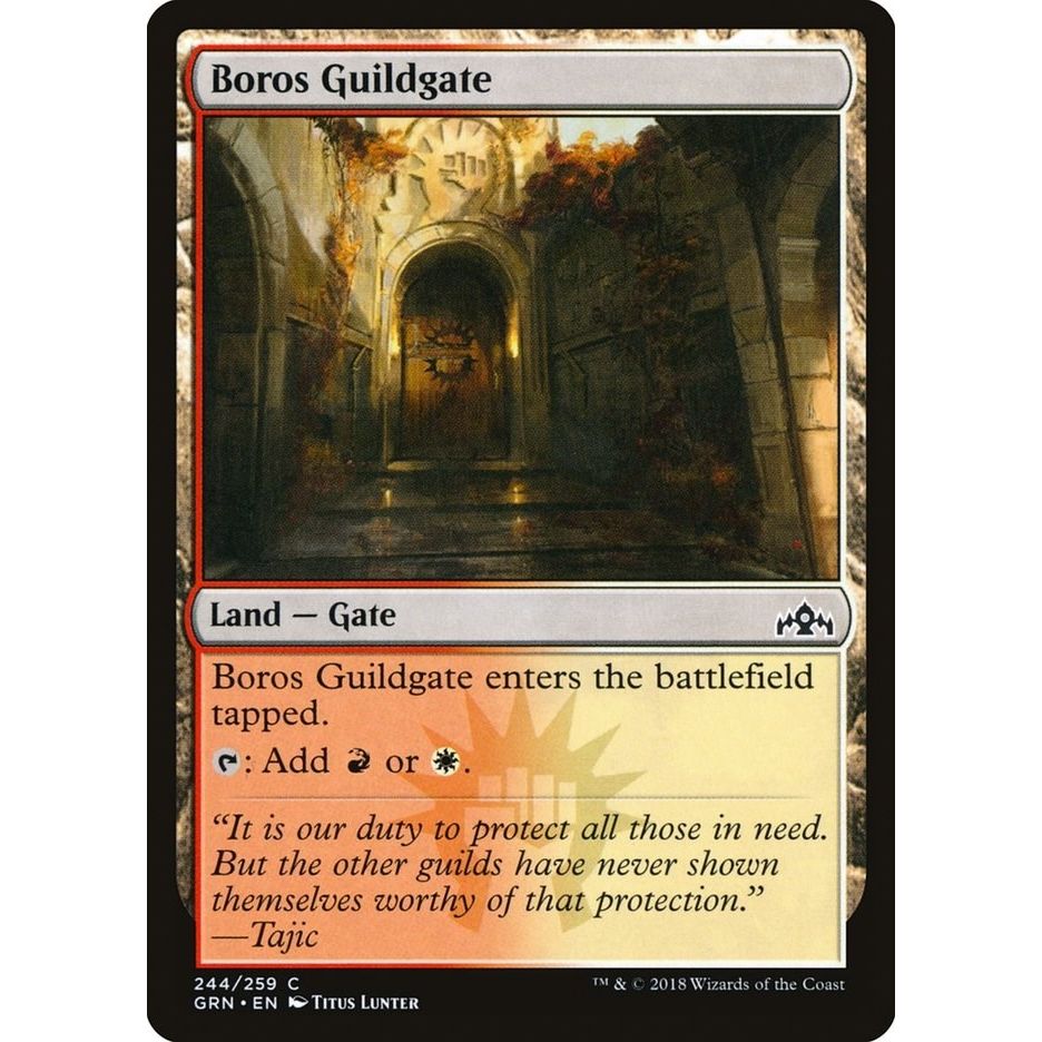 Image for Boros Guildgate (244) (244) (GRN) - Magic: The Gathering