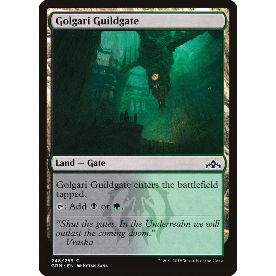 Image for Golgari Guildgate (248) (248) (GRN) - Magic: The Gathering