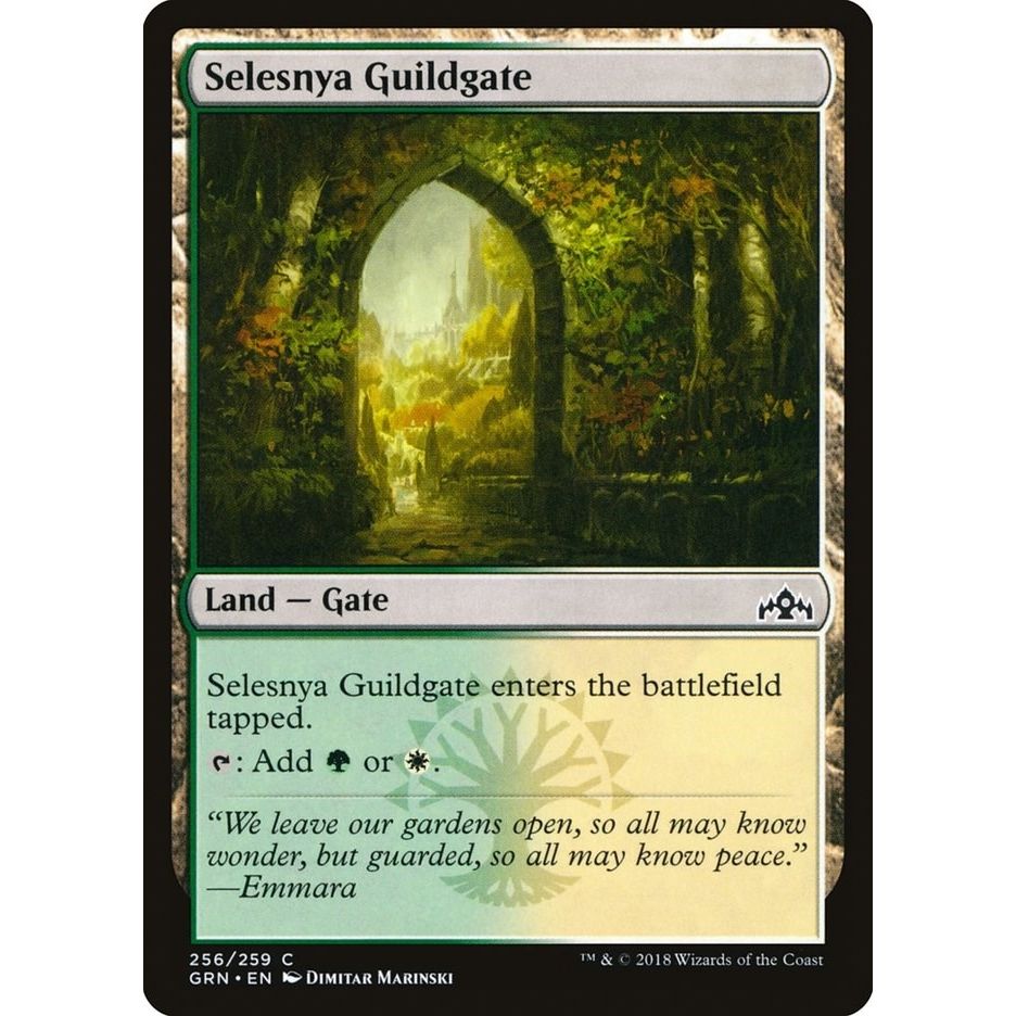 Image for Selesnya Guildgate (256) (256) (GRN) - Magic: The Gathering