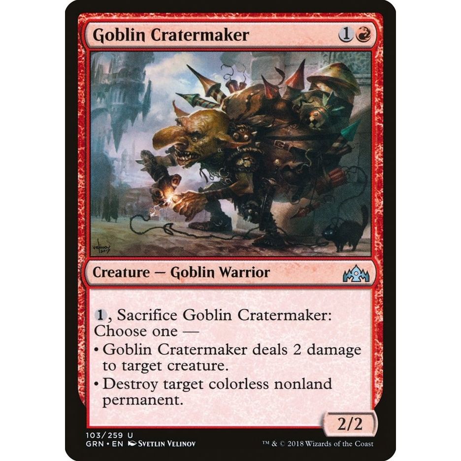 Image for Goblin Cratermaker (103) (GRN) - Magic: The Gathering