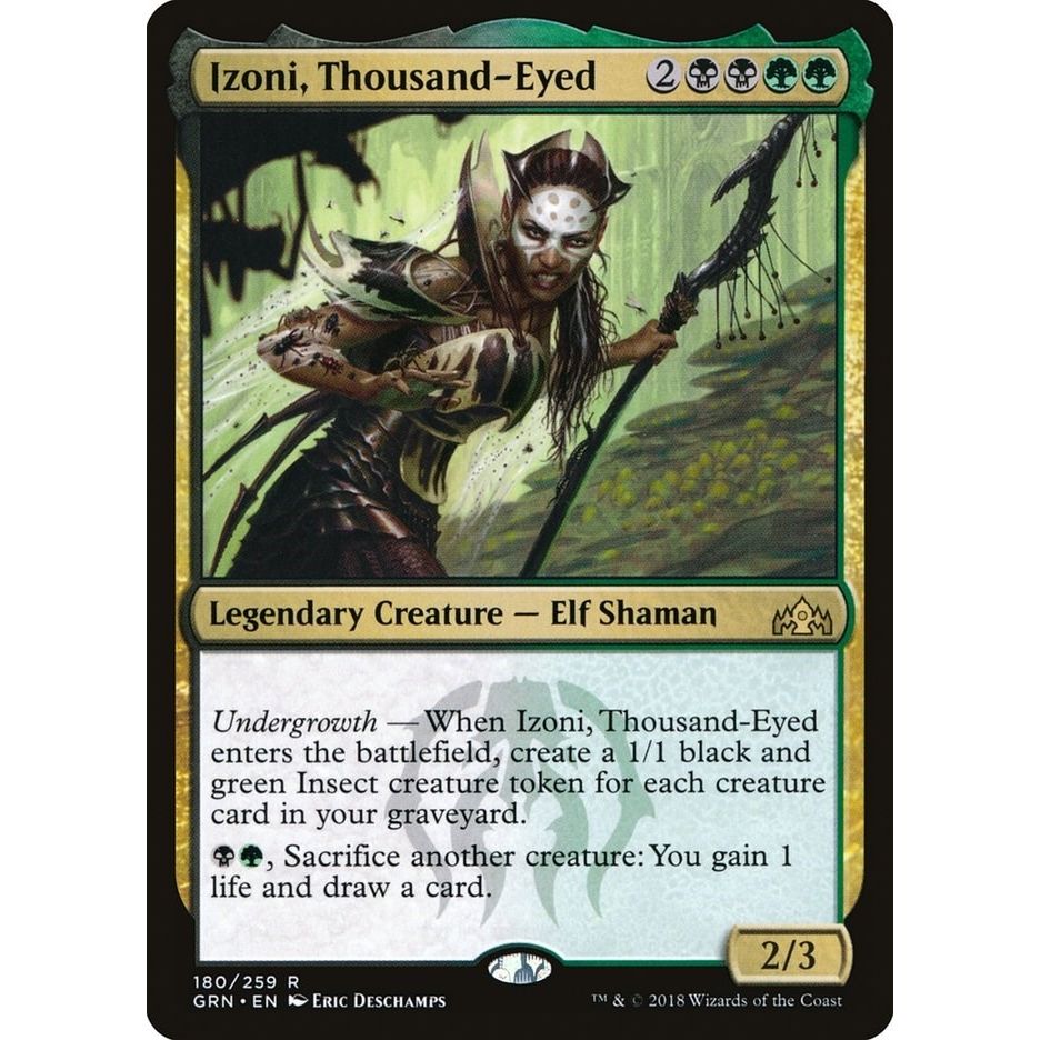 Image for Izoni, Thousand-Eyed (180) (GRN) - Magic: The Gathering