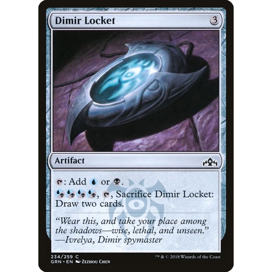 Image for Dimir Locket (234) (GRN) - Magic: The Gathering