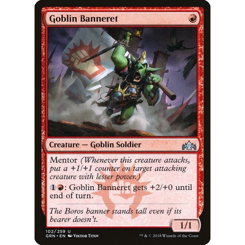 Image for Goblin Banneret (102) (GRN) - Magic: The Gathering