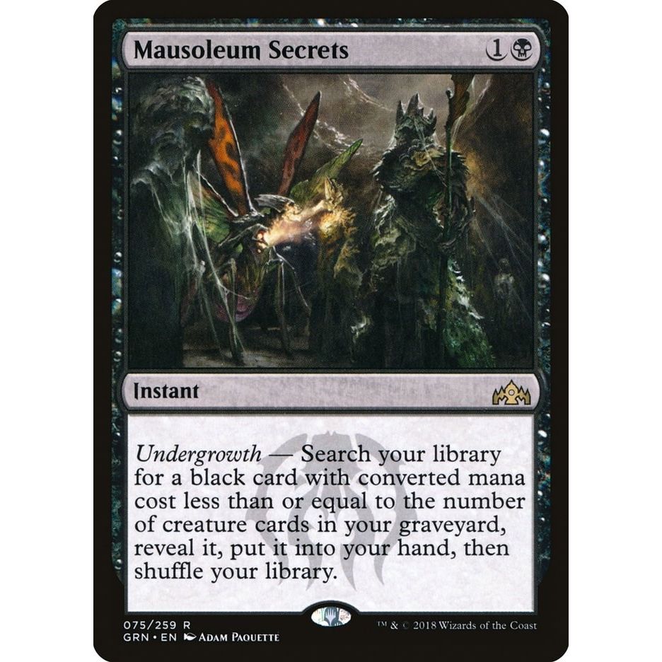 Image for Mausoleum Secrets (75) (GRN) - Magic: The Gathering