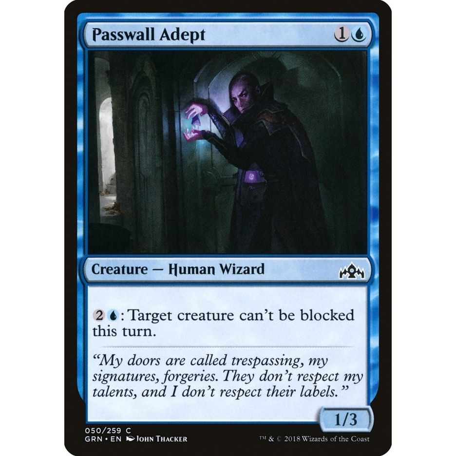 Image for Passwall Adept (50) (GRN) - Magic: The Gathering