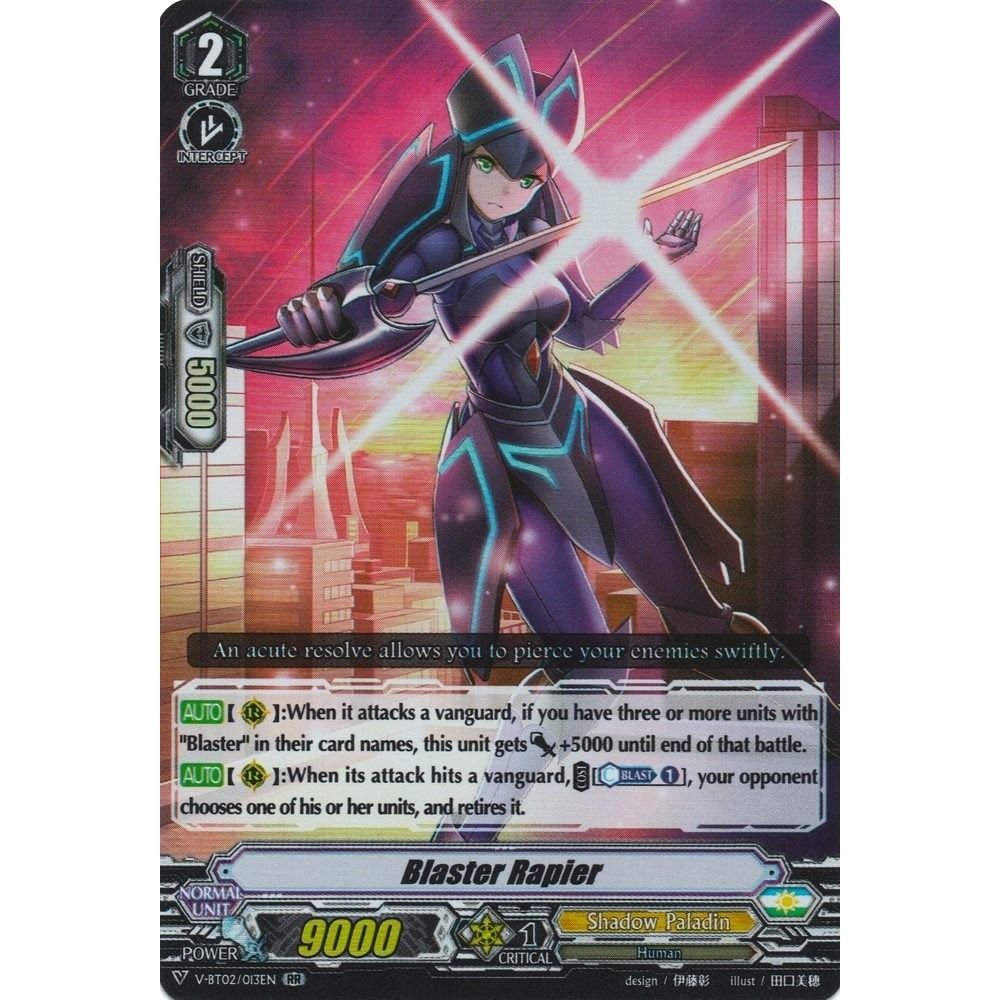 Image for Blaster Rapier (V-BT02/013EN) (V-BT02) - Cardfight Vanguard