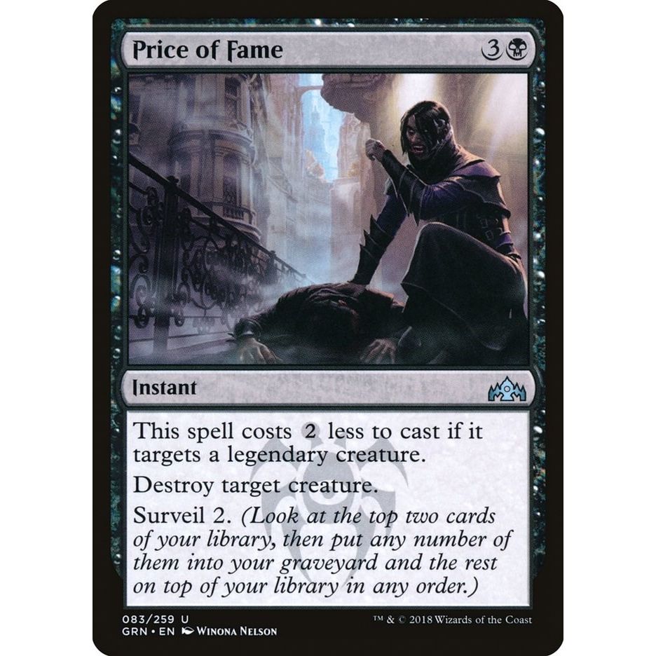 Image for Price of Fame (83) (GRN) - Magic: The Gathering