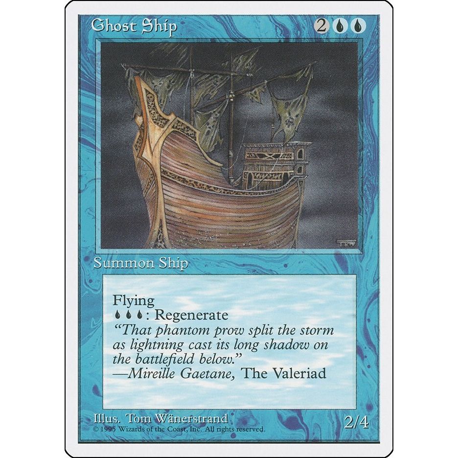 Image for Ghost Ship (4ED) - Magic: The Gathering