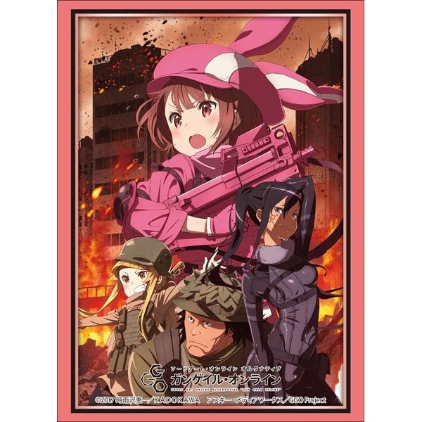 Image for Bushiroad Sleeve Collection HG Vol.1671: Sword Art Online Alternative: Gun Gale Online (60-Pack) - Card Sleeves