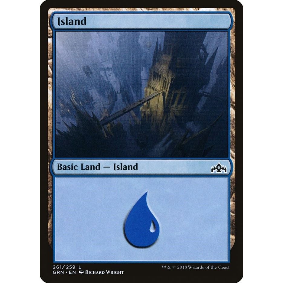 Image for Island (261) (GRN) - Magic: The Gathering