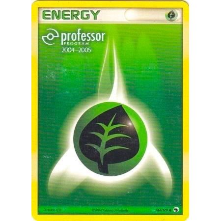 Image for Grass Energy (2004-2005) (104/109) (PPP) - Pokemon