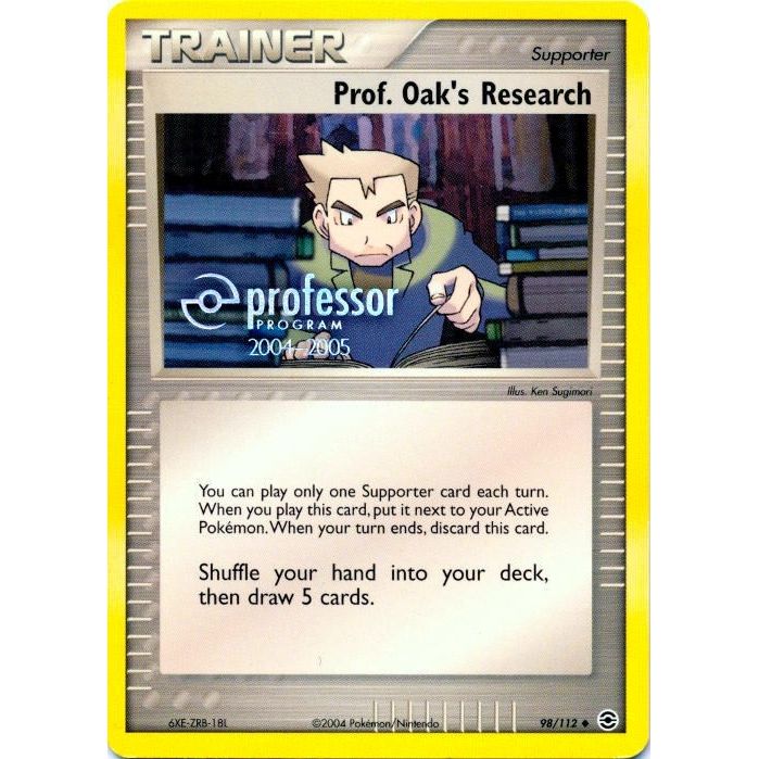 Image for Prof. Oak's Research (2004-2005) (98/112) (PPP) - Pokemon