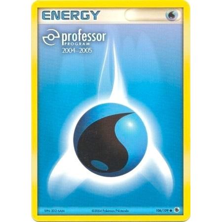 Image for Water Energy (2004-2005) (106/109) (PPP) - Pokemon