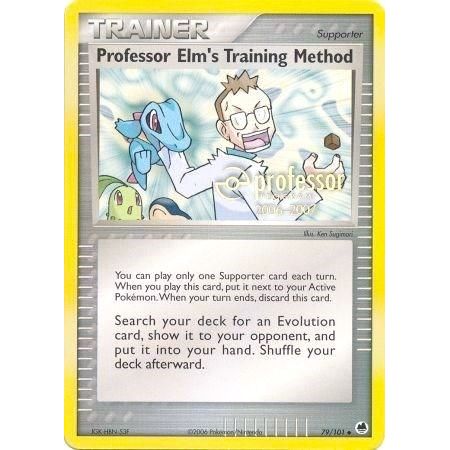 Image for Professor Elm's Training Method (2006-2007) (79/101) (PPP) - Pokemon