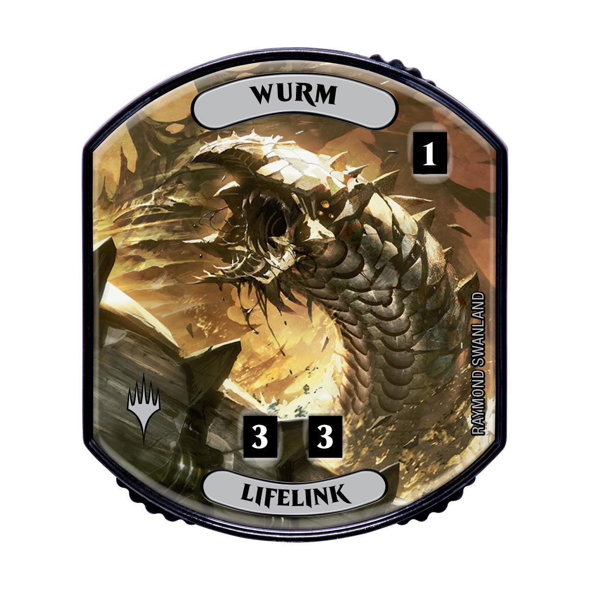 Image for Relic Tokens: Lineage Collection - Wurm (Lifelink) (UPT) - Life Counters