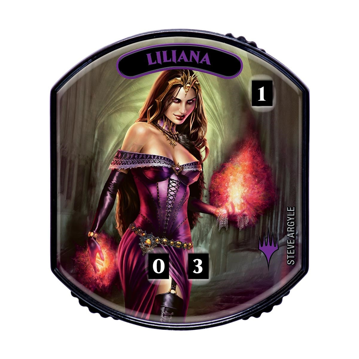 Image for Relic Tokens: Lineage Collection - Liliana (Steve Argyle) (UPT) - Life Counters