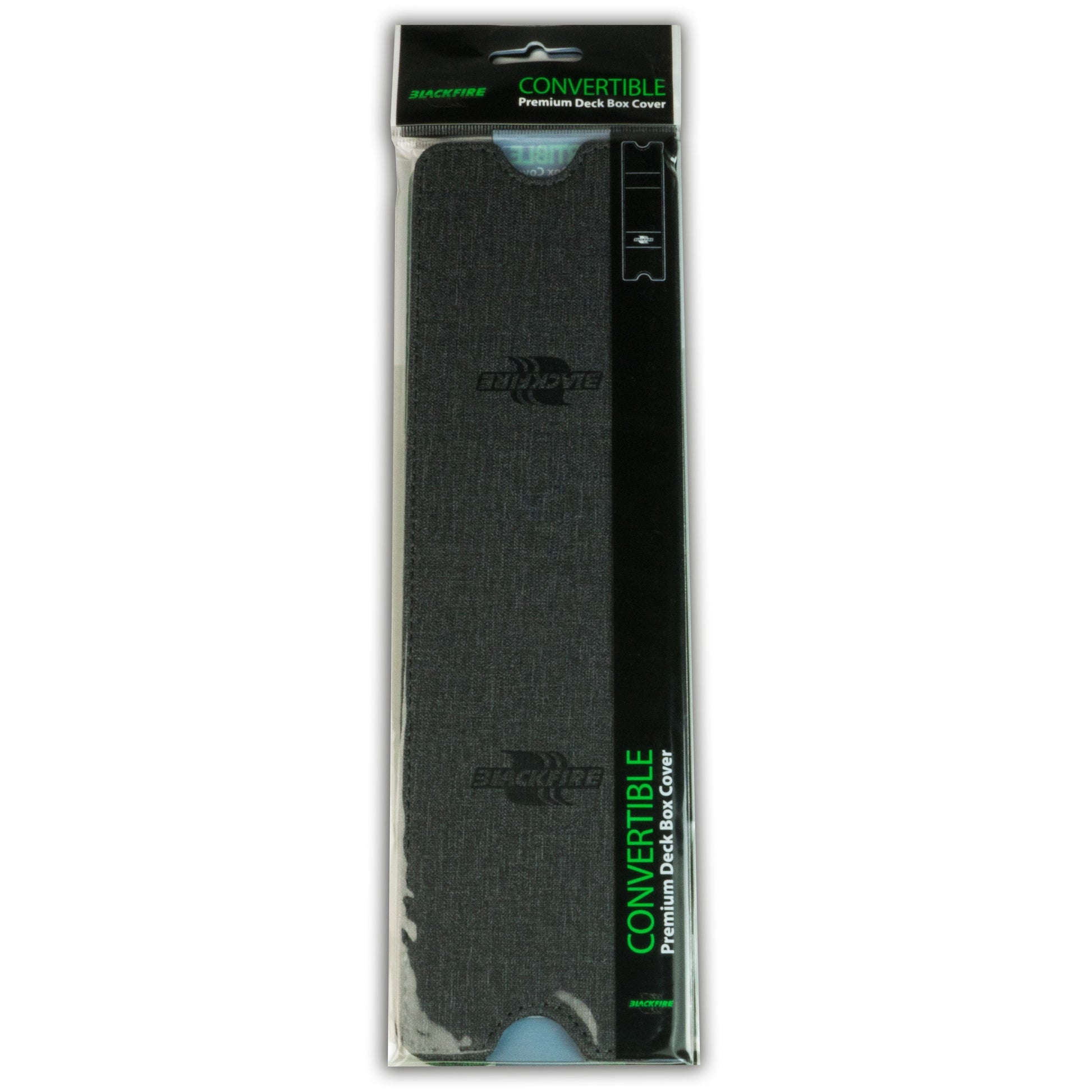 Image for Convertible Deck Box Cover - Single Vertical Black - Deck Boxes