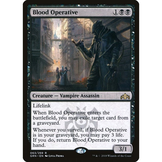 Image for Blood Operative (63) (GRN) - Magic: The Gathering