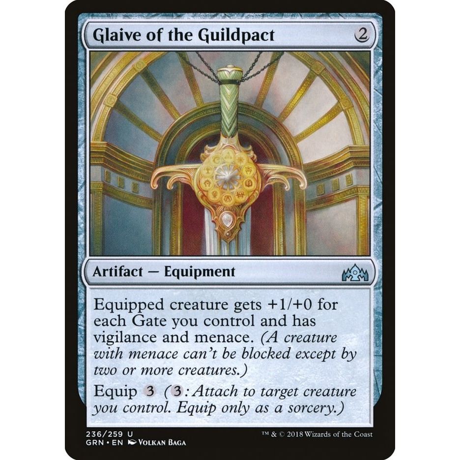 Image for Glaive of the Guildpact (236) (GRN) - Magic: The Gathering