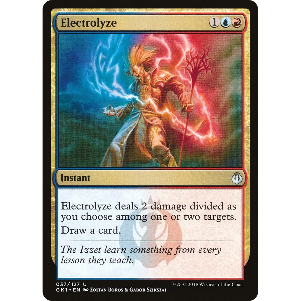 Image for Electrolyze (37) (GR1) - Magic: The Gathering