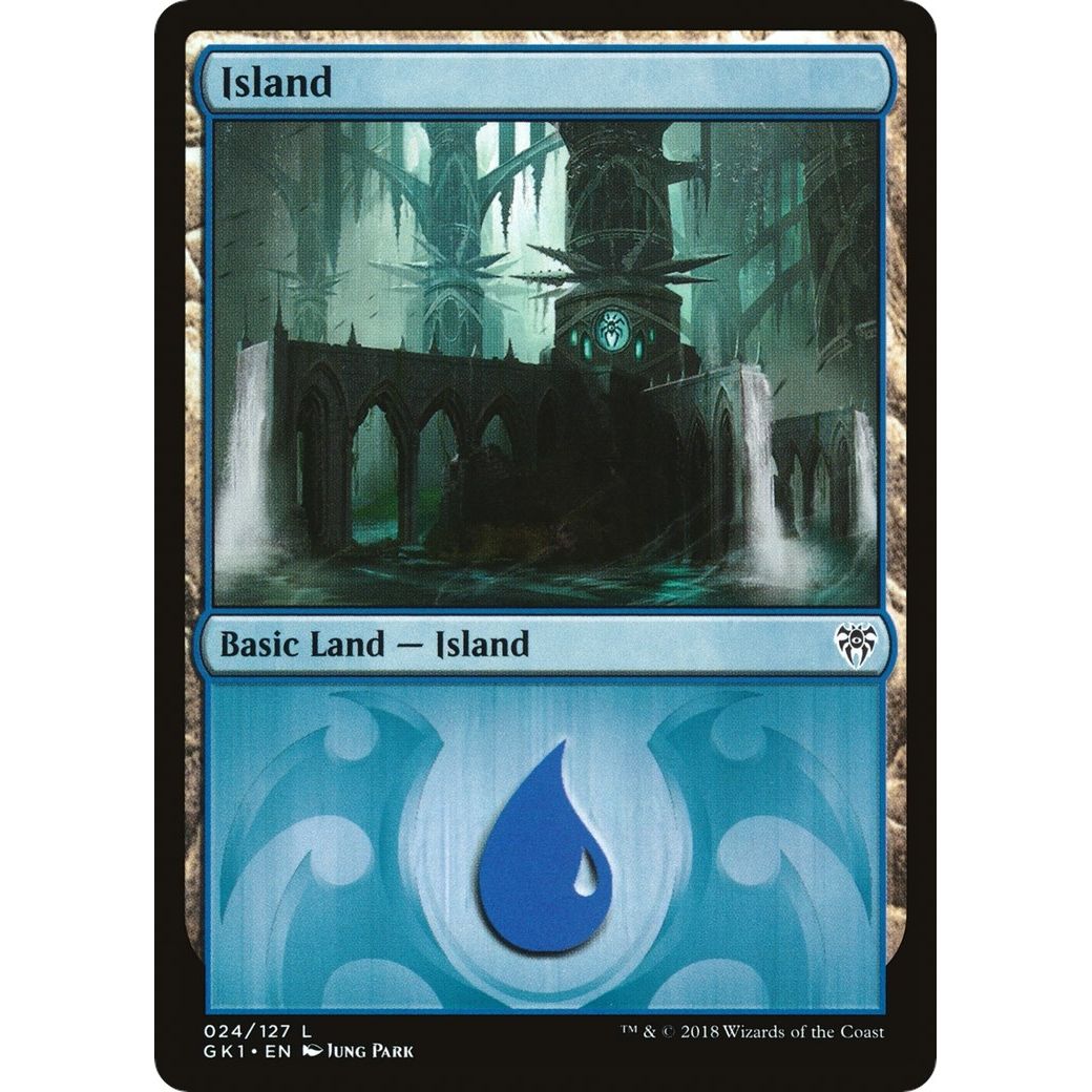 Image for Island (024) (24) (GR1) - Magic: The Gathering