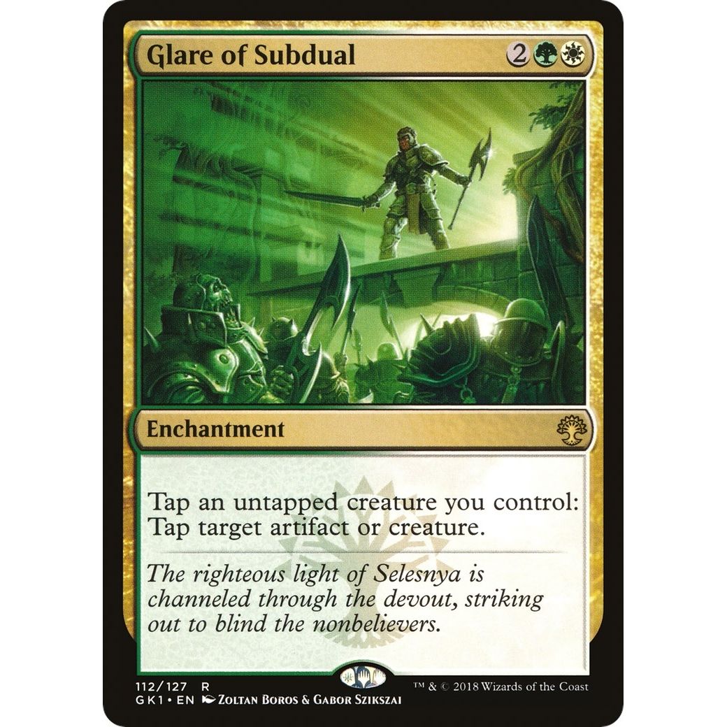 Image for Glare of Subdual (112) (GR1) - Magic: The Gathering