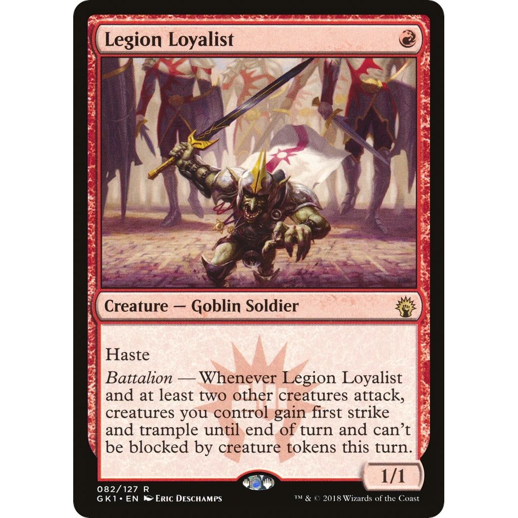 Image for Legion Loyalist (82) (GR1) - Magic: The Gathering