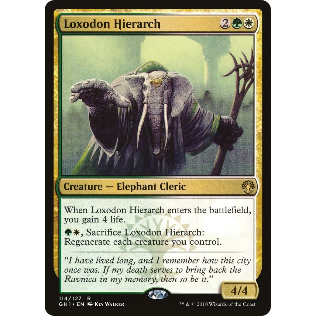 Image for Loxodon Hierarch (114) (GR1) - Magic: The Gathering