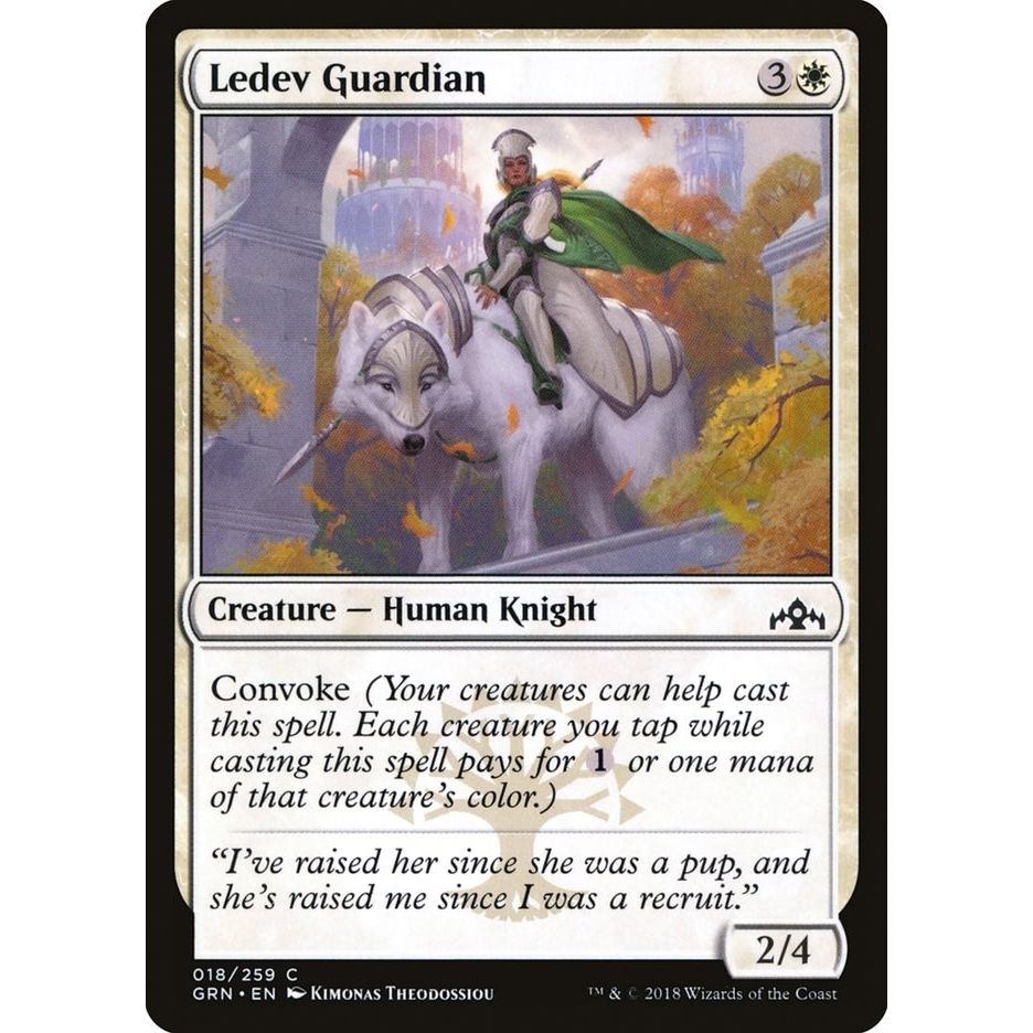 Image for Ledev Guardian (18) (GRN) - Magic: The Gathering
