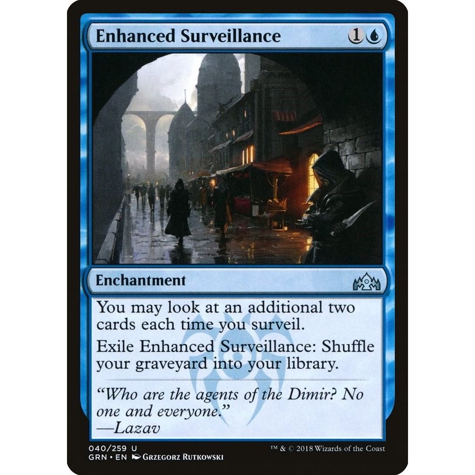 Image for Enhanced Surveillance (40) (GRN) - Magic: The Gathering