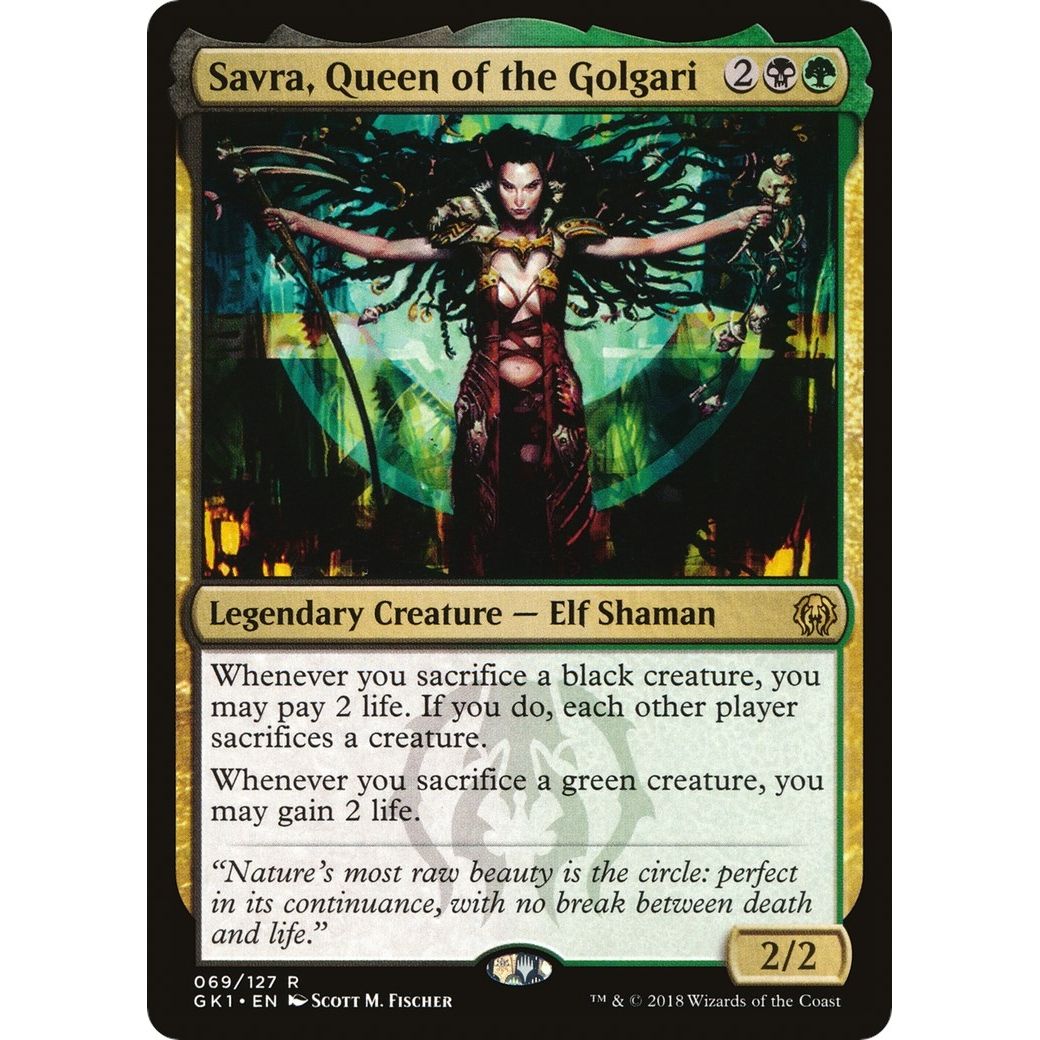 Image for Savra, Queen of the Golgari (69) (GR1) - Magic: The Gathering