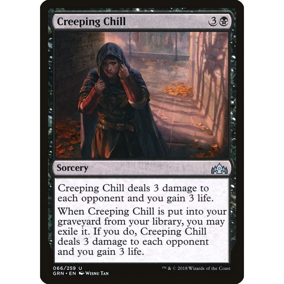 Image for Creeping Chill (66) (GRN) - Magic: The Gathering