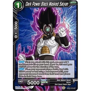 Image for Dark Power Black Masked Saiyan (BT5-112) (DBS-B05) - Dragon Ball Super: Masters