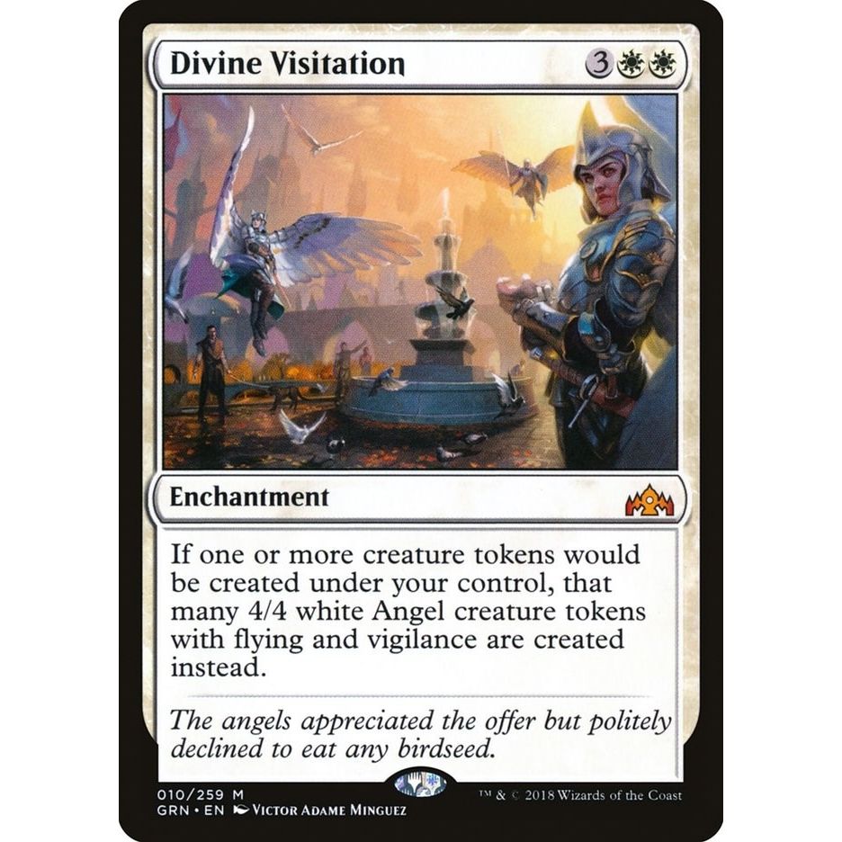 Image for Divine Visitation (10) (GRN) - Magic: The Gathering
