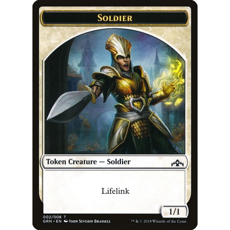 Image for Soldier Token (2) (GRN) - Magic: The Gathering