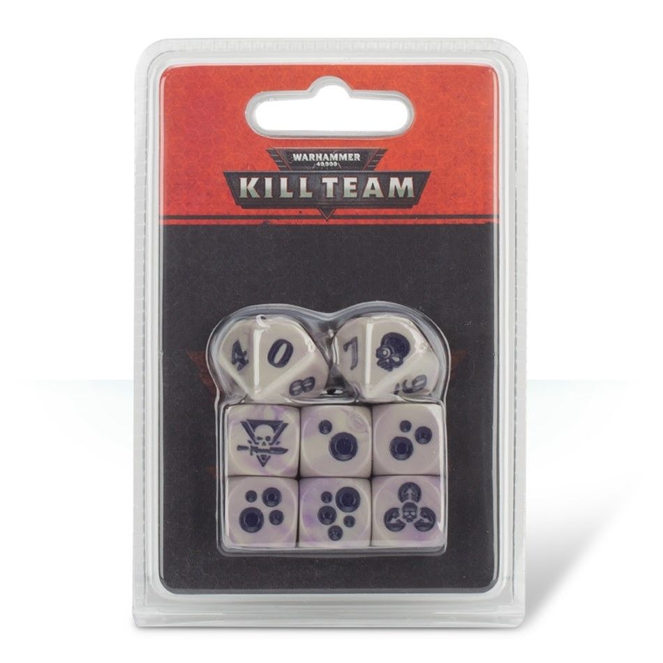 Image for Warhammer: 40K - Kill Team - Gellerpox Infected Dice (8-Pack) - Warhammer Game Accessories
