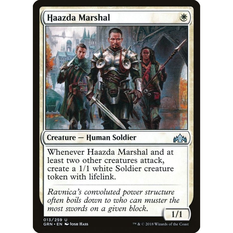 Image for Haazda Marshal (13) (GRN) - Magic: The Gathering