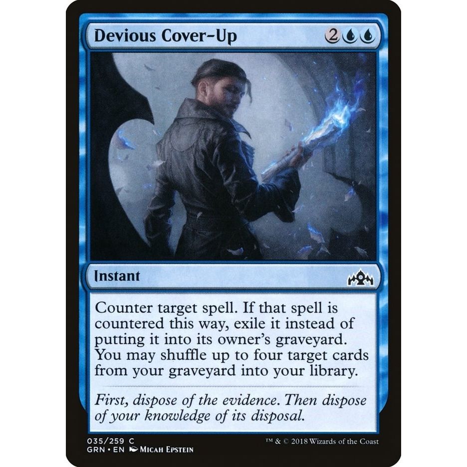 Image for Devious Cover-Up (35) (GRN) - Magic: The Gathering