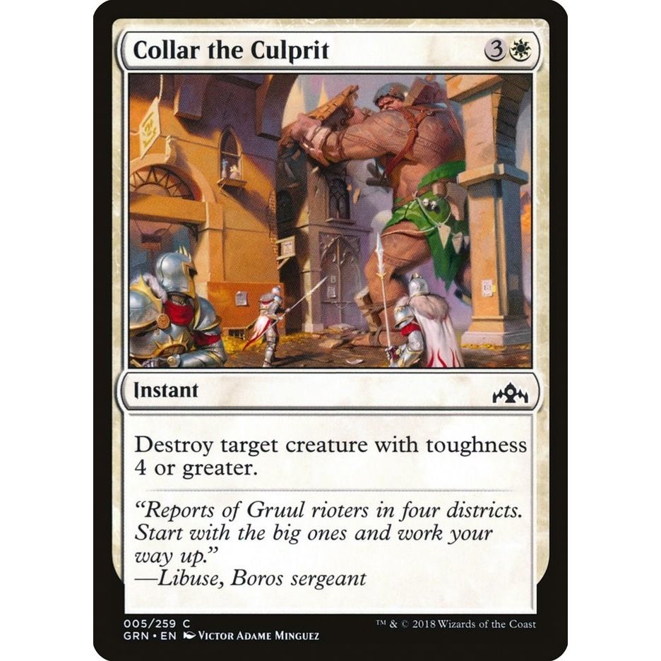 Image for Collar the Culprit (5) (GRN) - Magic: The Gathering