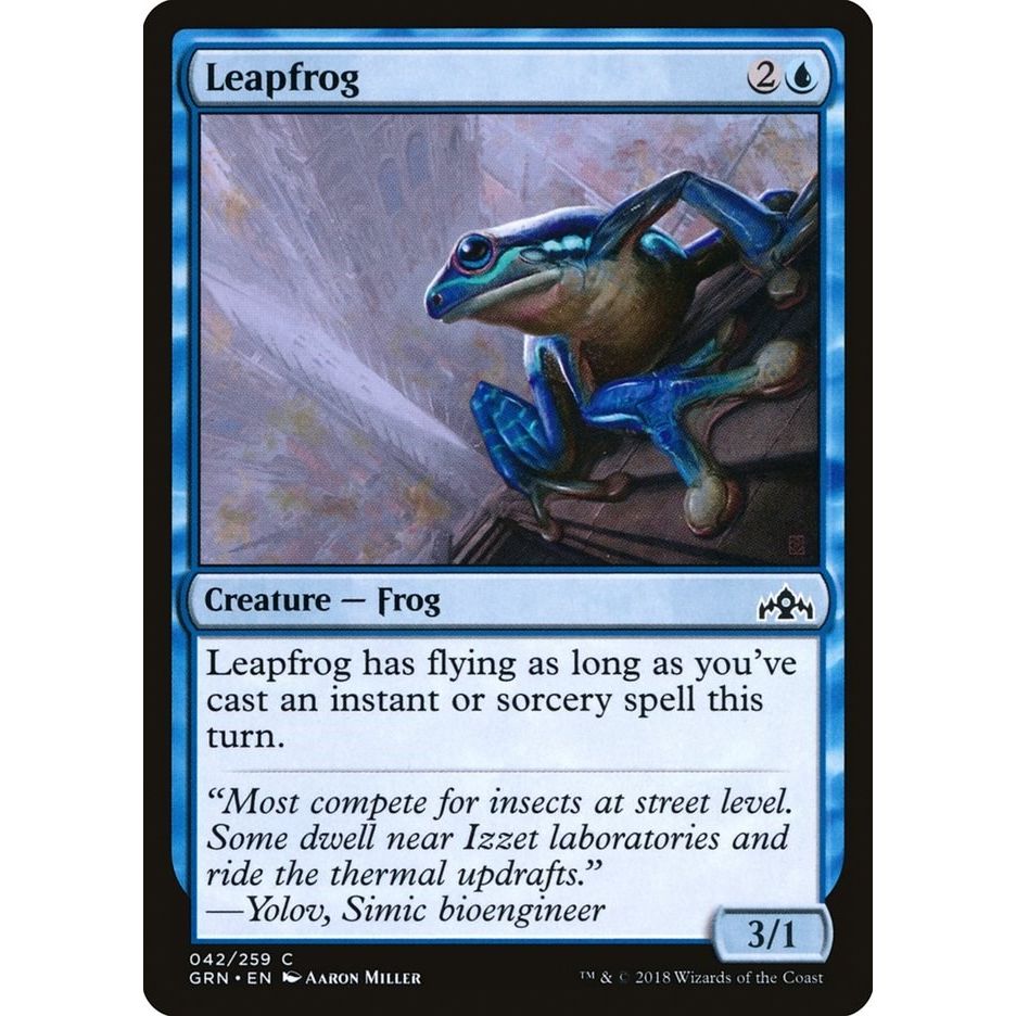 Image for Leapfrog (42) (GRN) - Magic: The Gathering