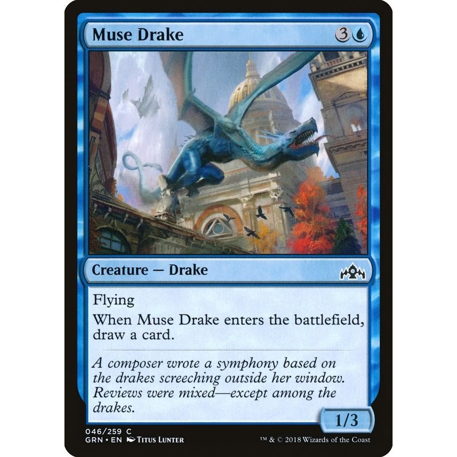 Image for Muse Drake (46) (GRN) - Magic: The Gathering