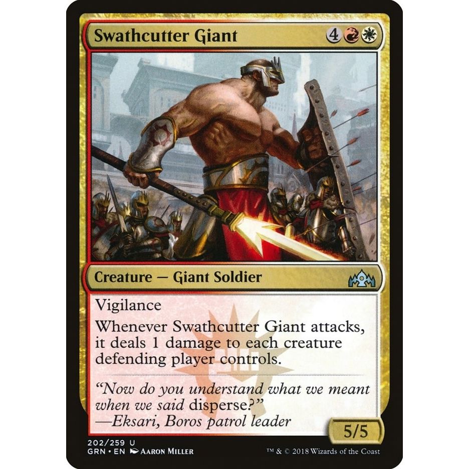 Image for Swathcutter Giant (202) (GRN) - Magic: The Gathering