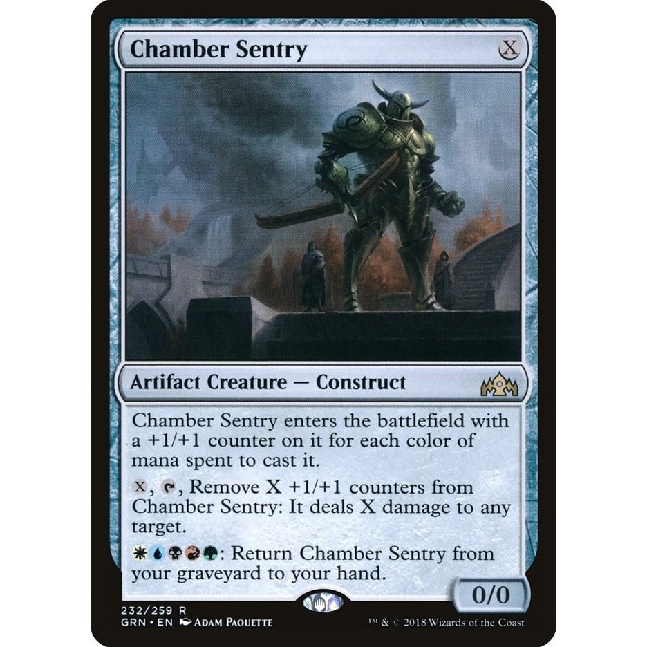 Image for Chamber Sentry (232) (GRN) - Magic: The Gathering