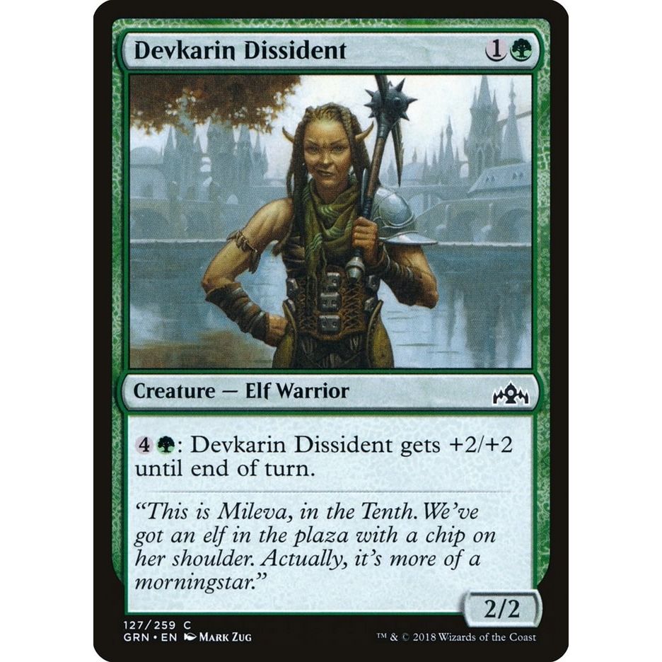 Image for Devkarin Dissident (127) (GRN) - Magic: The Gathering