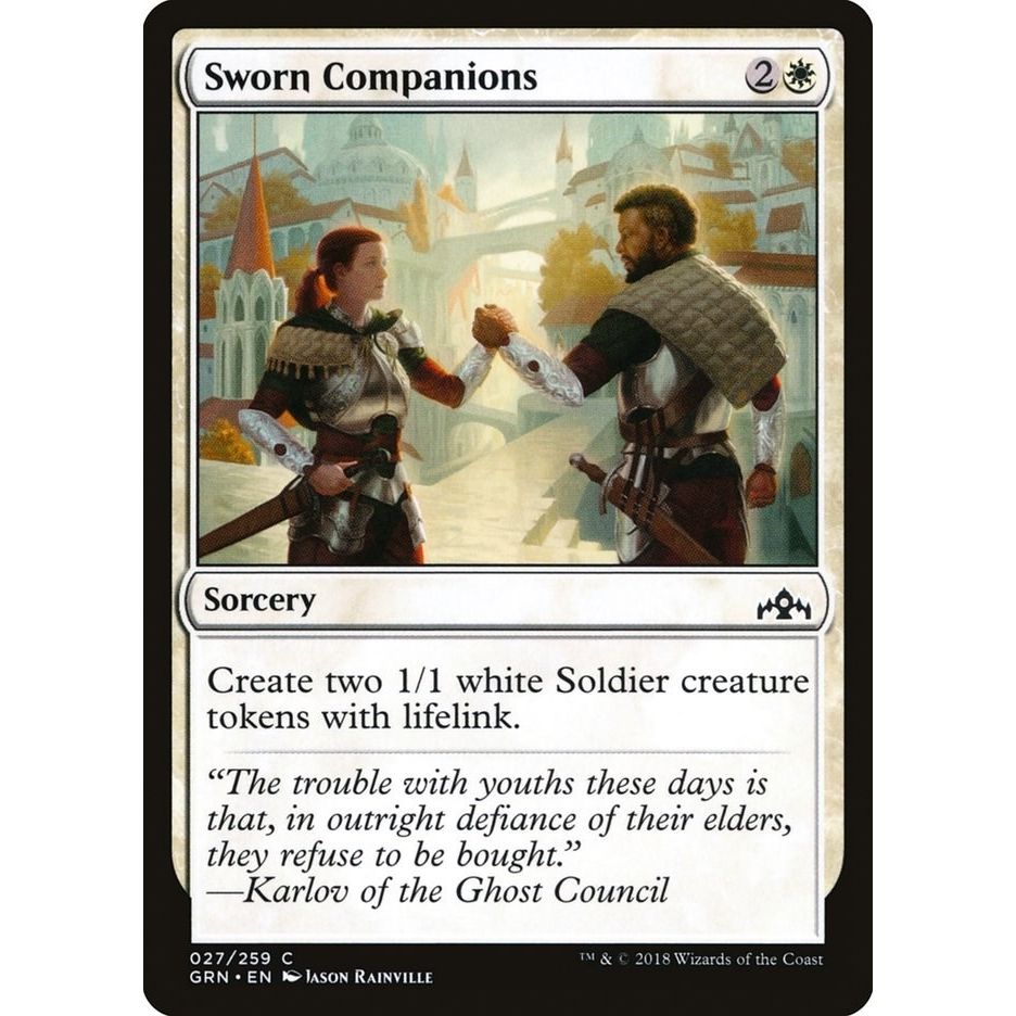 Image for Sworn Companions (27) (GRN) - Magic: The Gathering