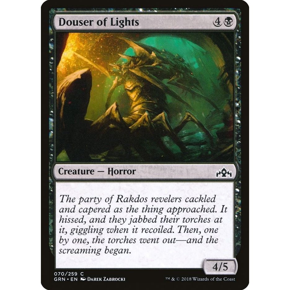 Image for Douser of Lights (70) (GRN) - Magic: The Gathering